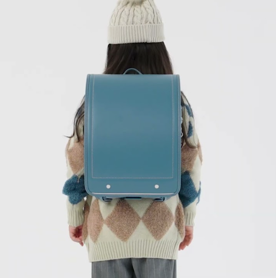 ランドセル|中村鞄製作所【公式】 / No.6 牛革ボルサ ブルー（2027年）