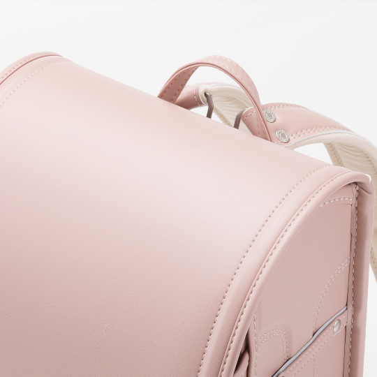 No.1 ベルエース ハイブリッド ランドセル(ピンクベージュ) ステッチ