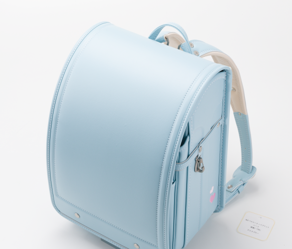 No.5 ベルエース ハイブリッド ハート ランドセル(アイスブルー) 持ち手