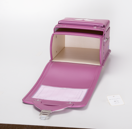 No.5 ベルエース ハイブリッド ハート ランドセル(ライラック) 内張り