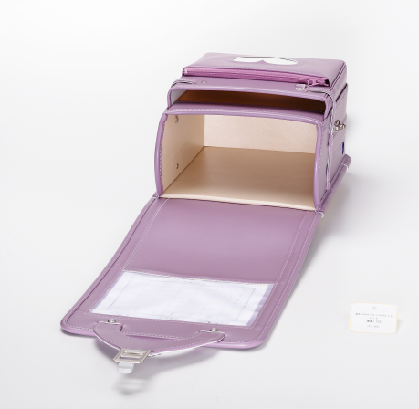 No.5 ベルエース ハイブリッド ハート ランドセル(パープル) 内張り