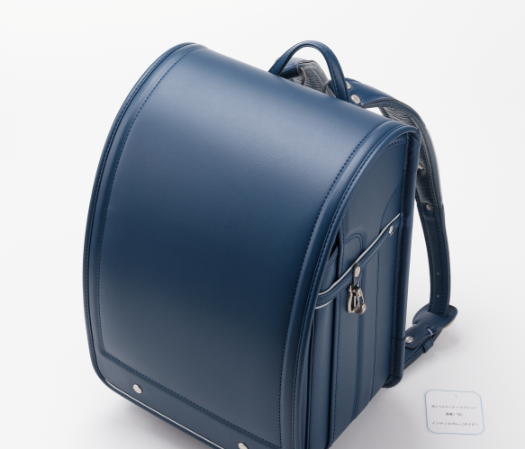 No.6 牛革ボルサ ランドセル(インディゴブルー/ネイビー) 持ち手