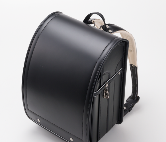 No.8 馬革コードバン ランドセル(黒) 内張り