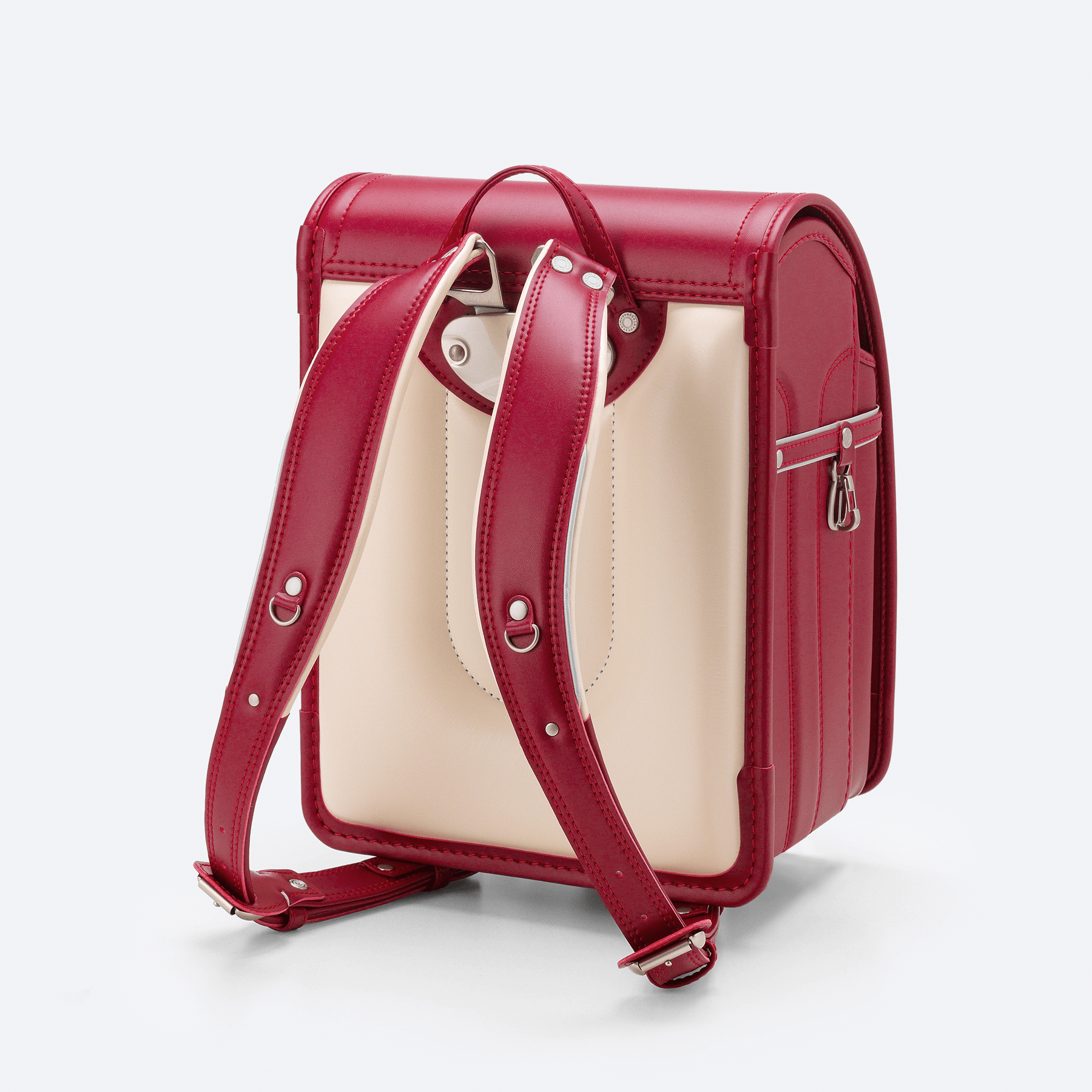 No.6 牛革ボルサ 赤(2027年)